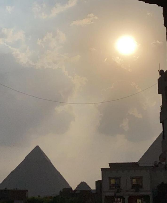 Asma Pyramids View Hotel Kafret el-Gabal Exterior photo